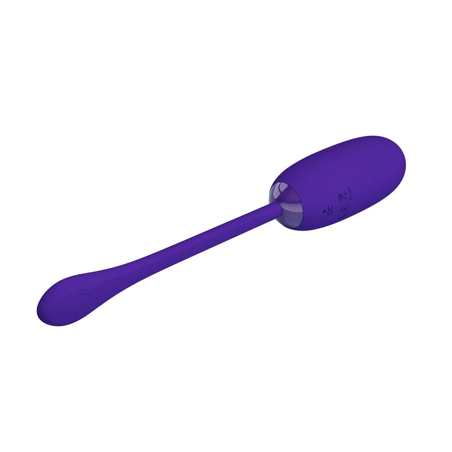 PRETTY LOVE - UOVO VIBRANTE JULIUS IMPERMEABILE-RICARICABILE VIOLA